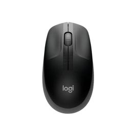 Mouse Sem Fio Logitech M190 USB 3 Botoes 1000DPI, black